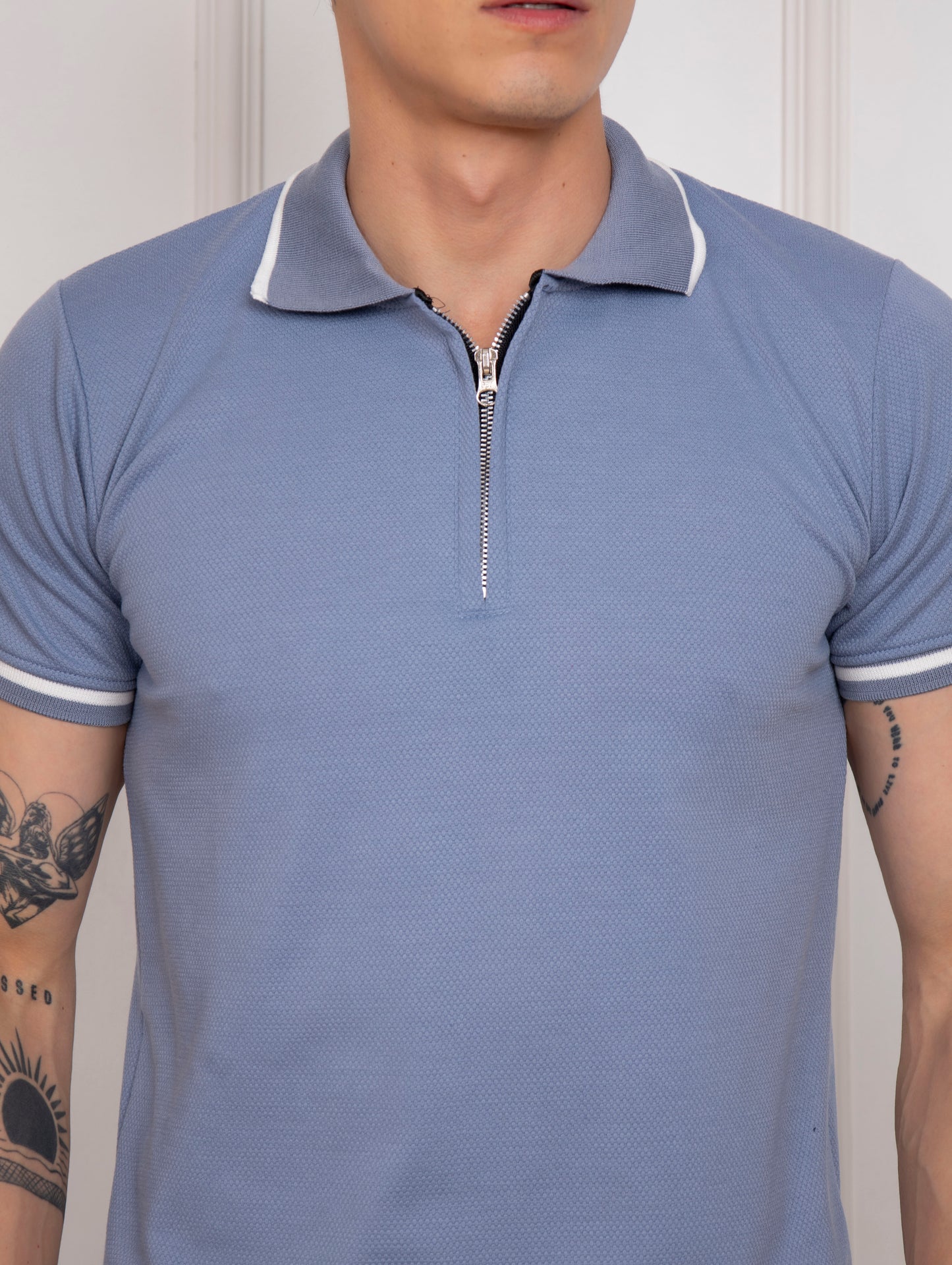 Camisero Cierre Denim