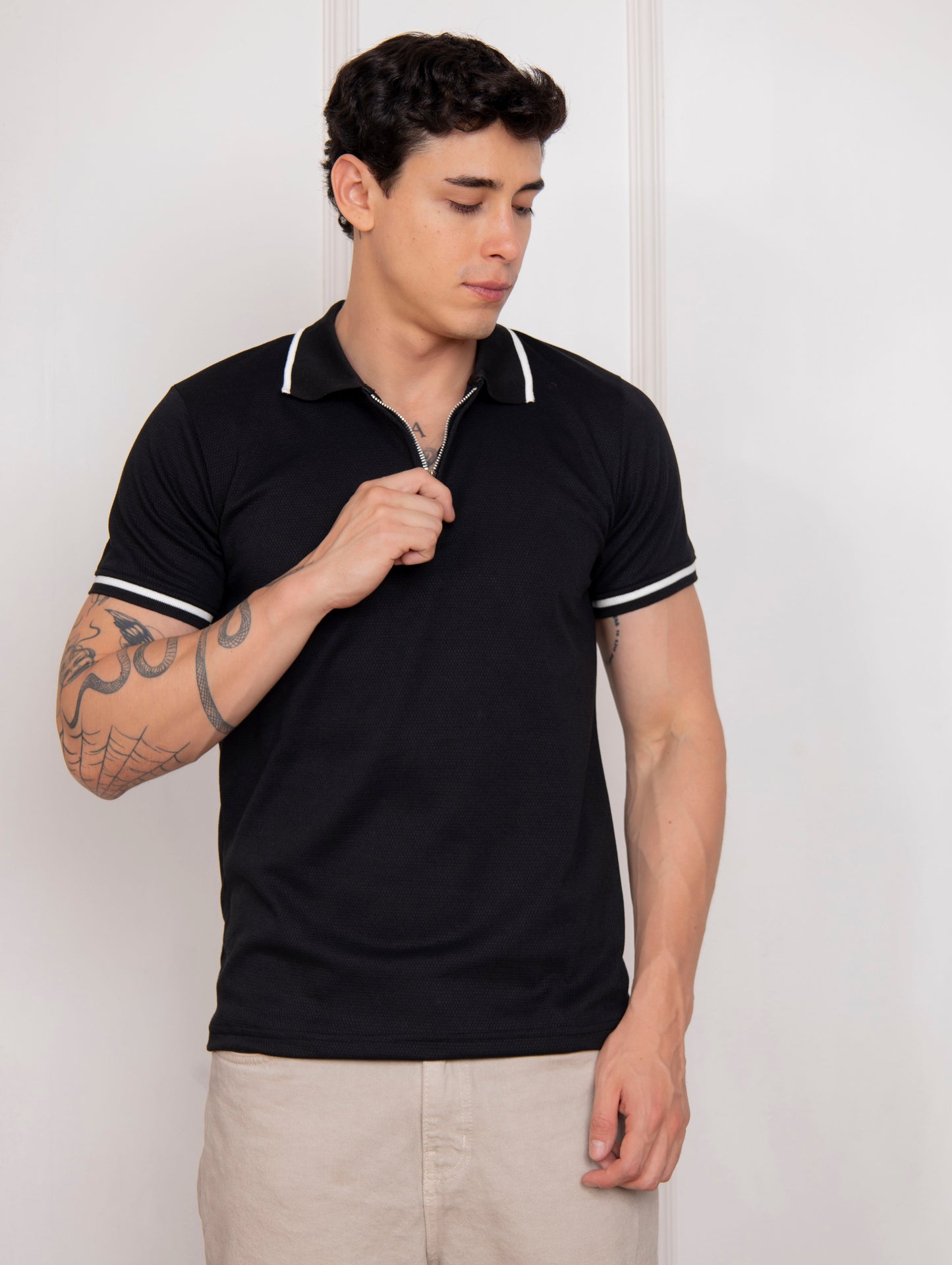 Camisero Cierre Denim